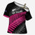 New Zealand Silver Fern Rugby Custom Cross Shoulder Shirt 2025 All Black Go Champions - Polynesian Pride