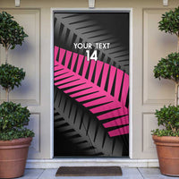 New Zealand Silver Fern Rugby Custom Door Cover 2025 All Black Go Champions - Polynesian Pride