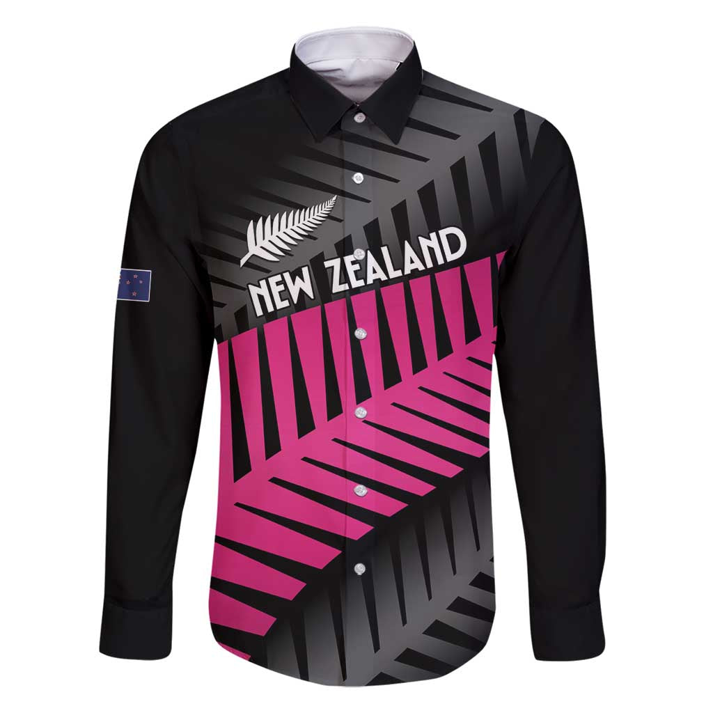New Zealand Silver Fern Rugby Custom Family Matching Long Sleeve Bodycon Dress and Hawaiian Shirt 2025 All Black Go Champions - Polynesian Pride