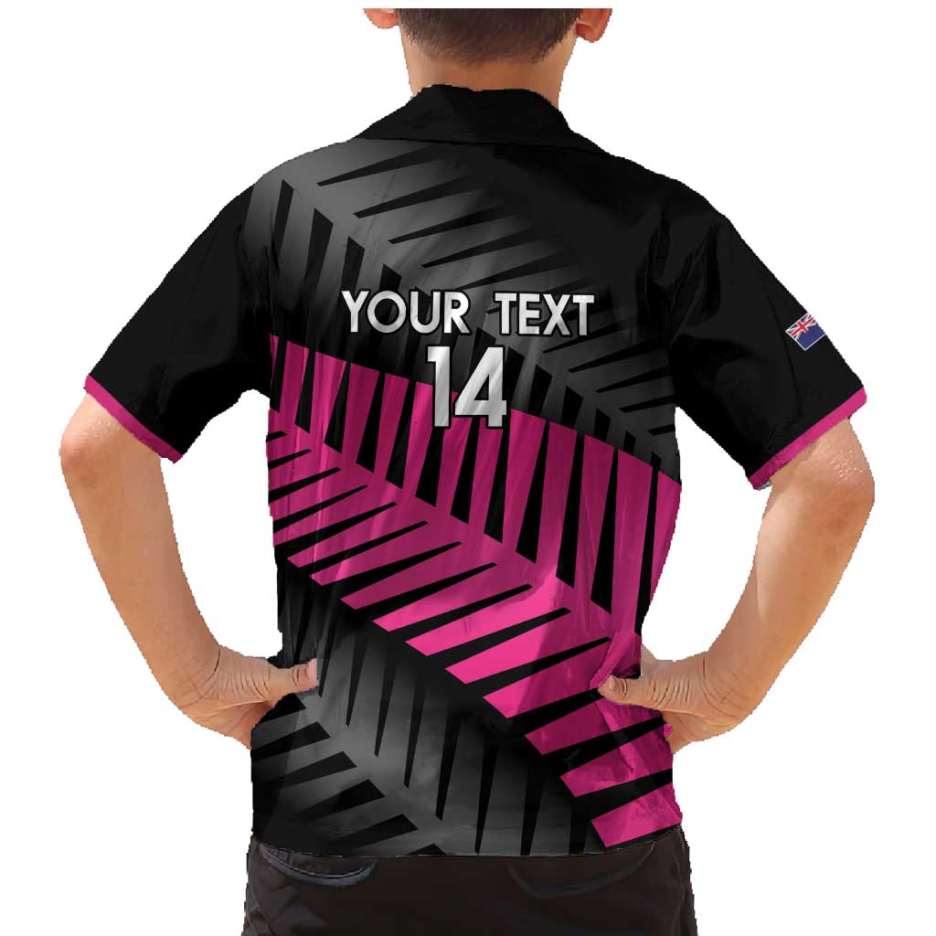 New Zealand Silver Fern Rugby Custom Family Matching Mermaid Dress and Hawaiian Shirt 2025 All Black Go Champions - Polynesian Pride