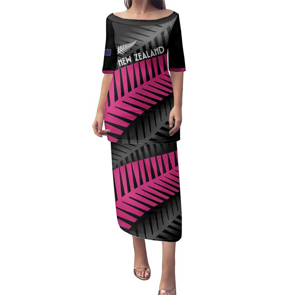 New Zealand Silver Fern Rugby Custom Family Matching Puletasi and Hawaiian Shirt 2025 All Black Go Champions - Polynesian Pride