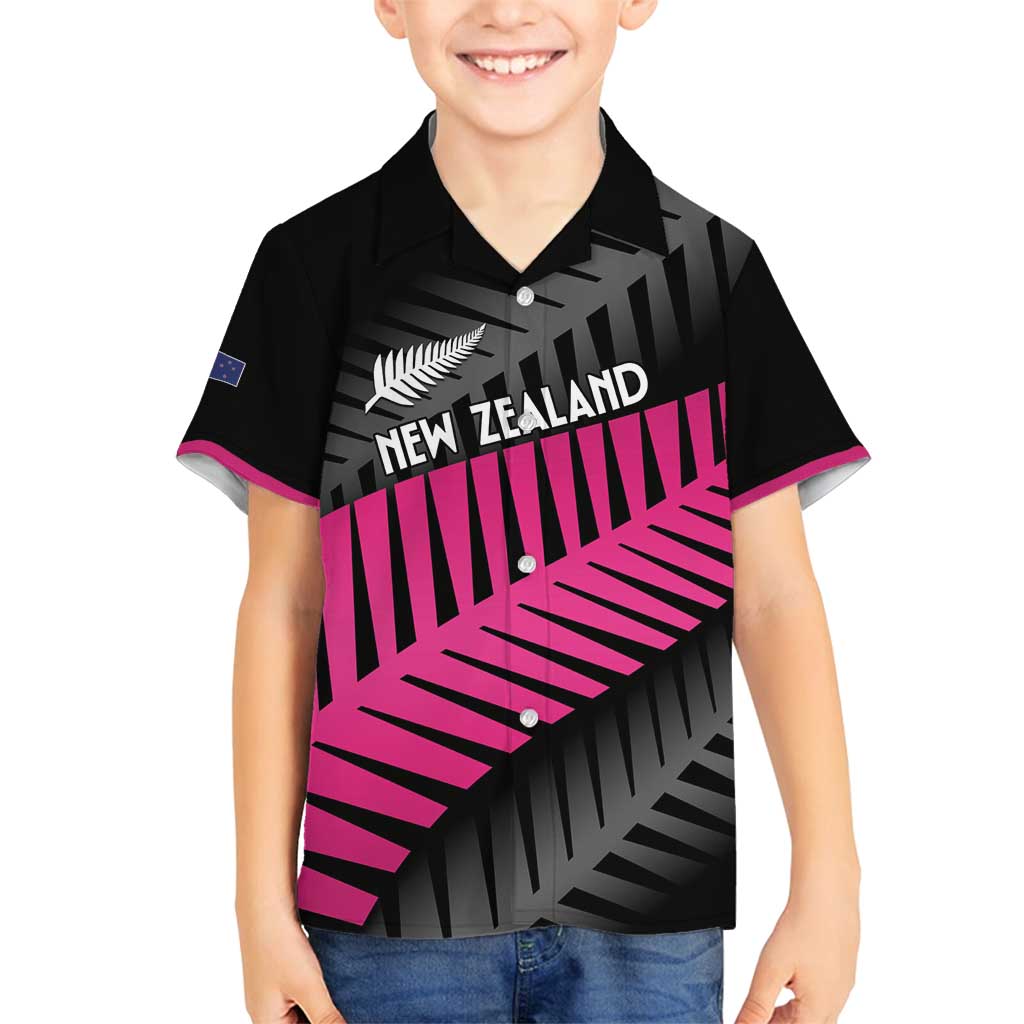 New Zealand Silver Fern Rugby Custom Family Matching Puletasi and Hawaiian Shirt 2025 All Black Go Champions - Polynesian Pride