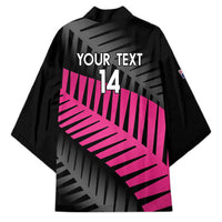 New Zealand Silver Fern Rugby Custom Kimono 2025 All Black Go Champions - Polynesian Pride