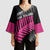 New Zealand Silver Fern Rugby Custom Kimono Sleeve Blouse 2025 All Black Go Champions - Polynesian Pride