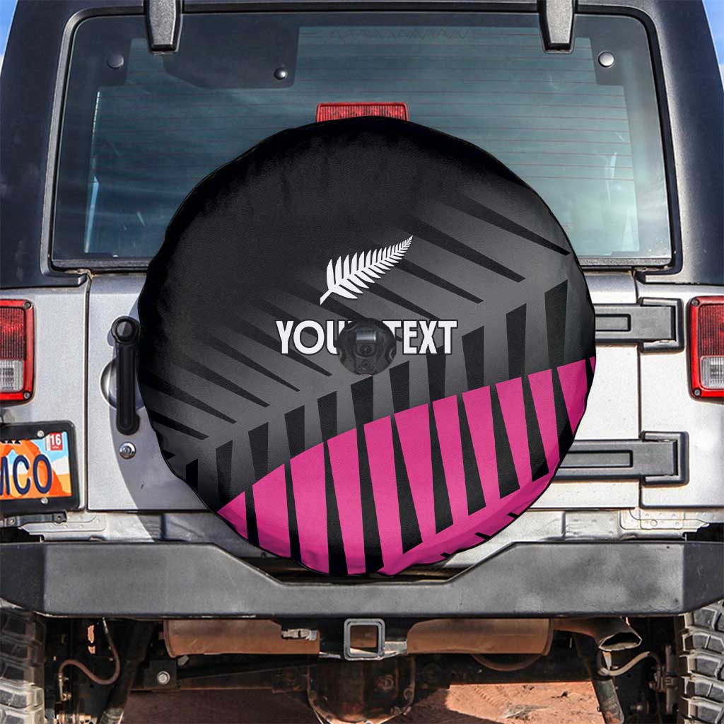 New Zealand Silver Fern Rugby Custom Spare Tire Cover 2025 All Black Go Champions - Polynesian Pride