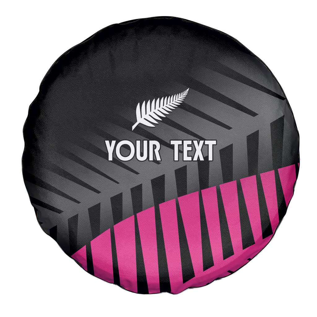 New Zealand Silver Fern Rugby Custom Spare Tire Cover 2025 All Black Go Champions - Polynesian Pride
