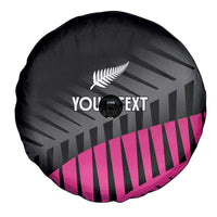 New Zealand Silver Fern Rugby Custom Spare Tire Cover 2025 All Black Go Champions - Polynesian Pride