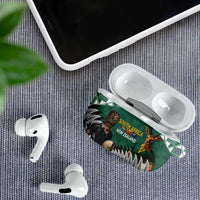 New Zealand South Africa Rugby AirPods Case Springboks Kente All Black Maori Together - Polynesian Pride