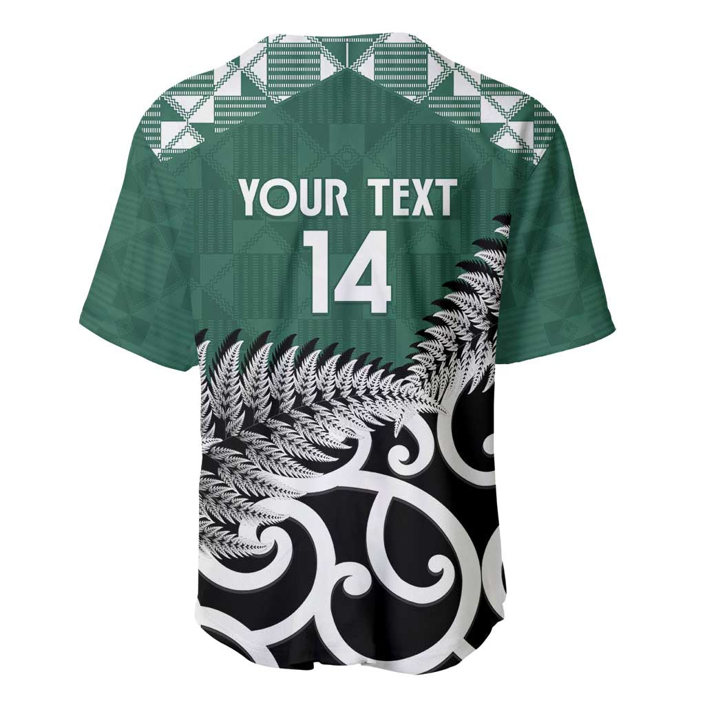 New Zealand South Africa Rugby Custom Baseball Jersey Springboks Kente All Black Maori Together - Polynesian Pride