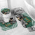 New Zealand South Africa Rugby Bathroom Set Springboks Kente All Black Maori Together - Polynesian Pride