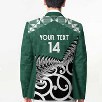 New Zealand South Africa Rugby Custom Blazer Springboks Kente All Black Maori Together - Polynesian Pride