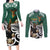New Zealand South Africa Rugby Custom Couples Matching Long Sleeve Bodycon Dress and Long Sleeve Button Shirt Springboks Kente All Black Maori Together - Polynesian Pride
