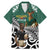 New Zealand South Africa Rugby Custom Family Matching Mermaid Dress and Hawaiian Shirt Springboks Kente All Black Maori Together - Polynesian Pride