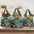 New Zealand South Africa Rugby Grocery Bag Springboks Kente All Black Maori Together - Polynesian Pride