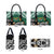New Zealand South Africa Rugby Leather Bag Springboks Kente All Black Maori Together - Polynesian Pride