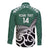 New Zealand South Africa Rugby Custom Long Sleeve Button Shirt Springboks Kente All Black Maori Together - Polynesian Pride