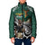 New Zealand South Africa Rugby Custom Padded Jacket Springboks Kente All Black Maori Together - Polynesian Pride