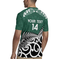 New Zealand South Africa Rugby Custom Rugby Jersey Springboks Kente All Black Maori Together - Polynesian Pride
