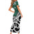 New Zealand South Africa Rugby Custom Short Sleeve Bodycon Dress Springboks Kente All Black Maori Together - Polynesian Pride