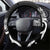 New Zealand South Africa Rugby Steering Wheel Cover Springboks Kente All Black Maori Together - Polynesian Pride