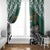 New Zealand South Africa Rugby Window Curtain Springboks Kente All Black Maori Together - Polynesian Pride