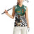 New Zealand South Africa Rugby Custom Women Sleeveless Polo Shirt Springboks Kente All Black Maori Together - Polynesian Pride