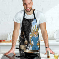 New Zealand Argentina Rugby Apron 2025 Los Pumas All Black Together - Polynesian Pride