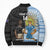 New Zealand Argentina Rugby Custom Bomber Puffer Jacket 2025 Los Pumas All Black Together - Polynesian Pride