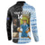 New Zealand Argentina Rugby Custom Button Sweatshirt 2025 Los Pumas All Black Together - Polynesian Pride