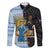 New Zealand Argentina Rugby Custom Family Matching Tank Maxi Dress and Hawaiian Shirt 2025 Los Pumas All Black Together - Polynesian Pride