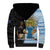New Zealand Argentina Rugby Custom Sherpa Hoodie 2025 Los Pumas All Black Together - Polynesian Pride