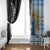 New Zealand Argentina Rugby Window Curtain 2025 Los Pumas All Black Together - Polynesian Pride