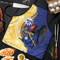 Nauru Angam Day Apron Naoero Frigatebird With Flag Proud