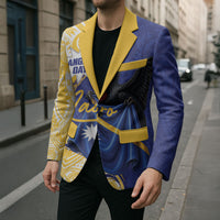 Personalised Nauru Angam Day Blazer Naoero Frigatebird With Flag Proud