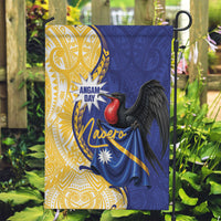 Nauru Angam Day Garden Flag Naoero Frigatebird With Flag Proud