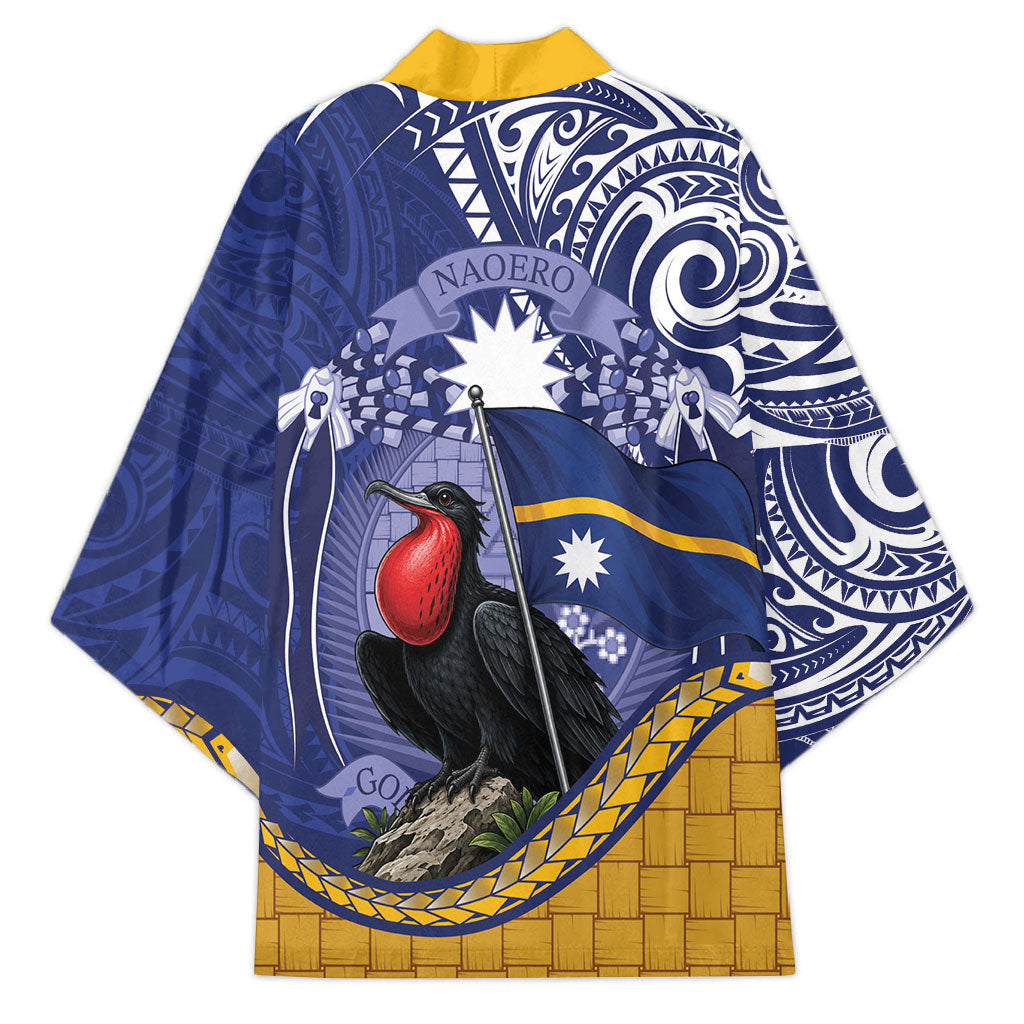 Magnificent Frigatebird Nauru Kimono Pandanus Weaving Polynesian Pattern