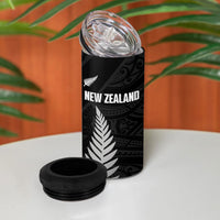 New Zealand and South Africa Rugby 4 in 1 Can Cooler Tumbler Ultimate Rivalry All Black Springboks