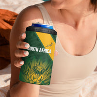 New Zealand and South Africa Rugby 4 in 1 Can Cooler Tumbler Ultimate Rivalry All Black Springboks