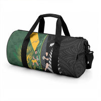 New Zealand and South Africa Rugby Duffle Bag Ultimate Rivalry All Black Springboks