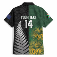 New Zealand and South Africa Rugby Custom Hawaiian Shirt Ultimate Rivalry All Black Springboks