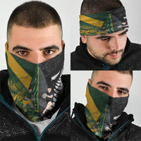 New Zealand and South Africa Rugby Neck Gaiter Ultimate Rivalry All Black Springboks