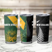 New Zealand and South Africa Rugby Tumbler Cup Ultimate Rivalry All Black Springboks