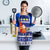 Nauru Christmas Apron Cute Santa Coat Of Arms Merry Xmas - Polynesian Pride