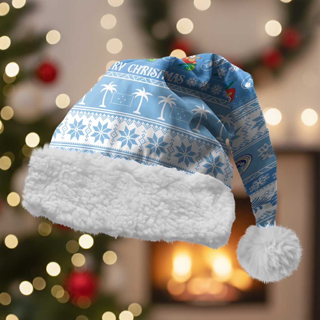 FSM Christmas Santa Hat Merry Xmas Federated States of Micronesia - Polynesian Pride