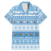 FSM Christmas Family Matching Mermaid Dress and Hawaiian Shirt Merry Xmas Federated States of Micronesia - Polynesian Pride