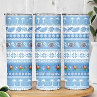 FSM Christmas Skinny Tumbler Merry Xmas Federated States of Micronesia - Polynesian Pride