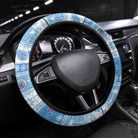 FSM Christmas Steering Wheel Cover Merry Xmas Federated States of Micronesia - Polynesian Pride