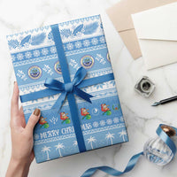 FSM Christmas Wrapping Paper Merry Xmas Federated States of Micronesia - Polynesian Pride