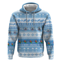 FSM Christmas Zip Hoodie Merry Xmas Federated States of Micronesia - Polynesian Pride