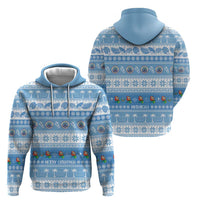 FSM Christmas Zip Hoodie Merry Xmas Federated States of Micronesia - Polynesian Pride